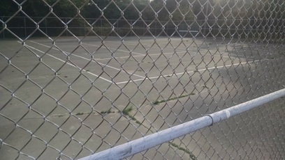 Abandoned courts of tennis hockey history